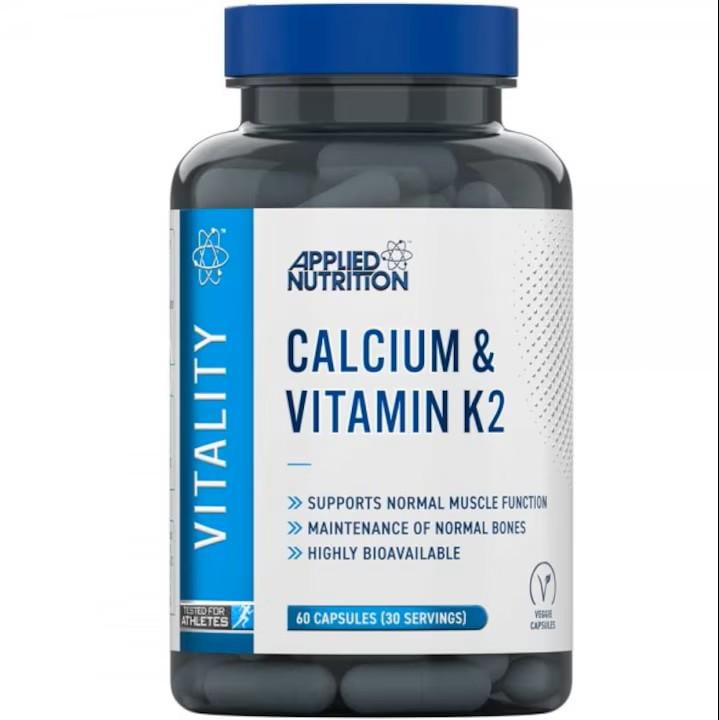 Кальций и витамин K2 Применение Nutrition Calcium/Vitamin K2 60 кап.