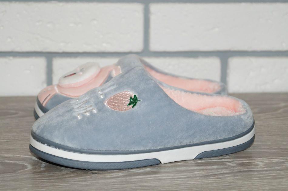 Тапочки комнатные Lion 30/31 р. 19 см Серый (30171-3031) - фото 3 Тапочки комнатные Lion 30/31 р. 19 см Серый (30171-3031) - фото 3