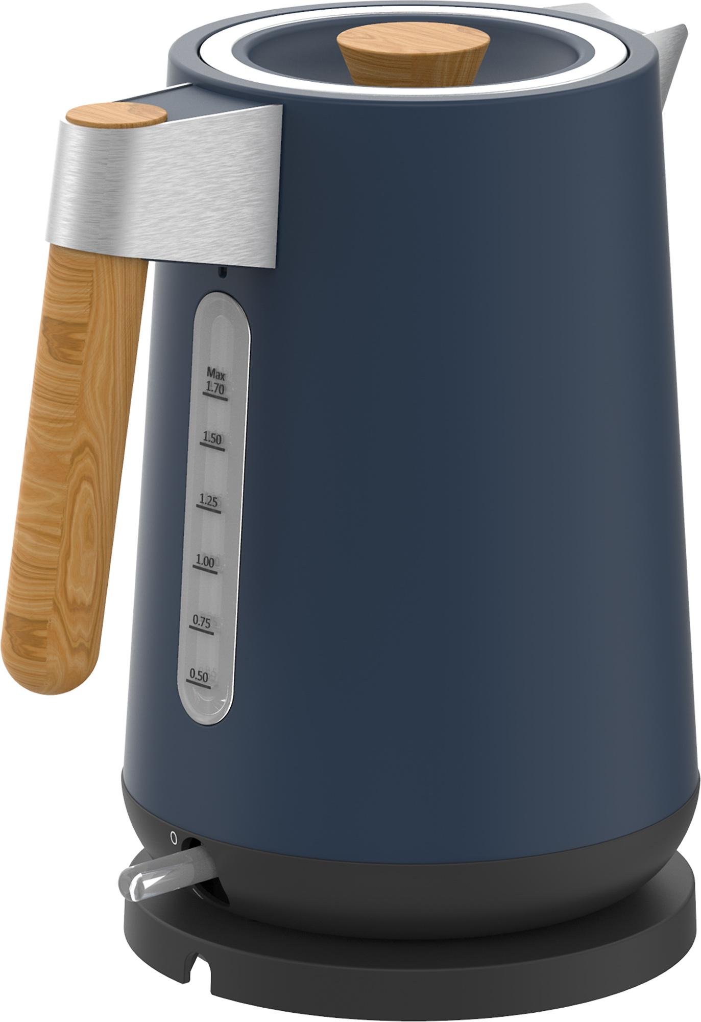 Комплект из электрочайника ECG RK 1768 Strix Timber Petrol и тостера ECG ST 2768 Timber Petrol - фото 4 Комплект из электрочайника ECG RK 1768 Strix Timber Petrol и тостера ECG ST 2768 Timber Petrol - фото 4