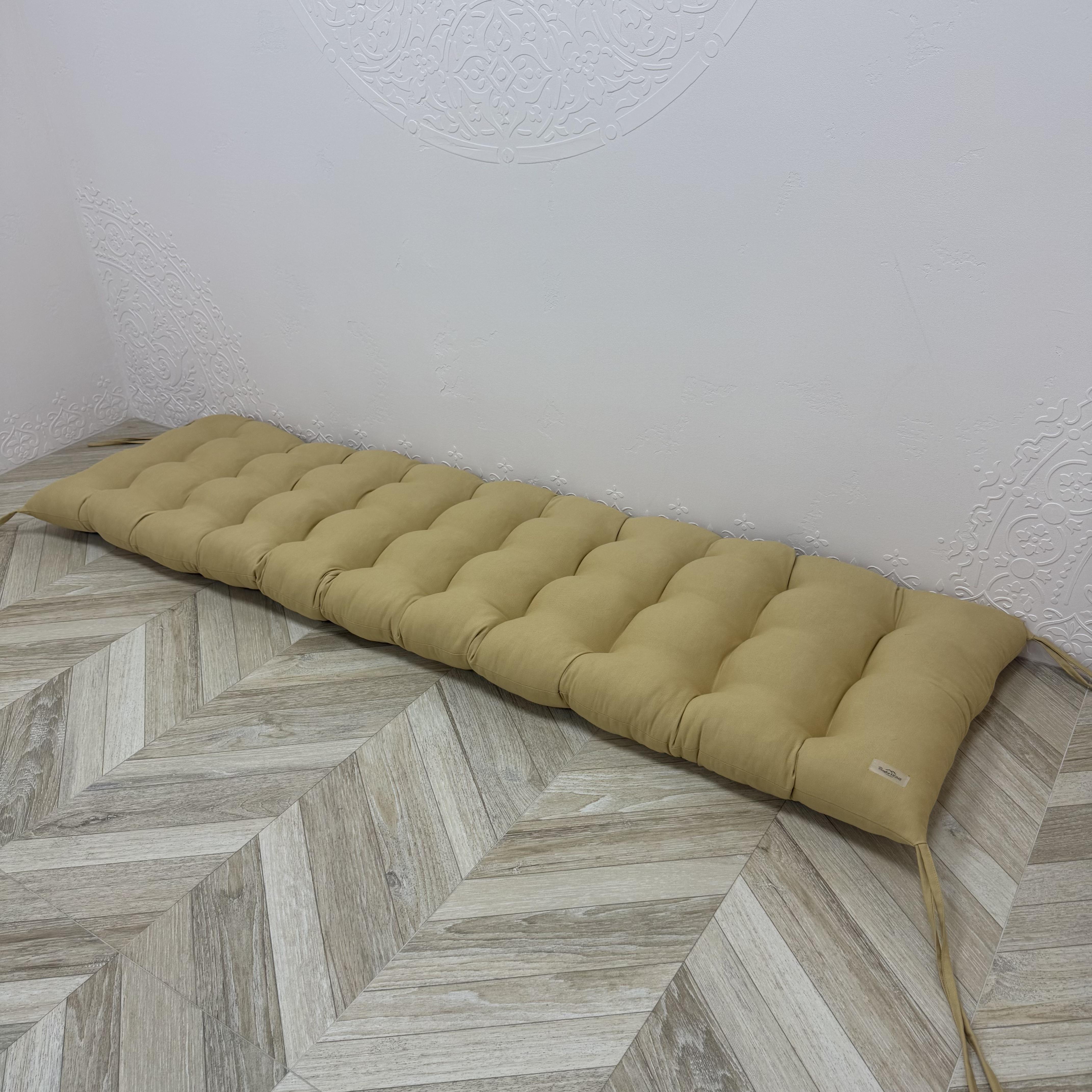 Подушка Comfort Home на подоконник/каркасы/поддоны/садовая мебель панама 150х50 см