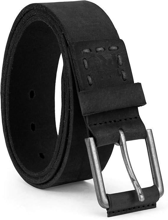 Ремінь шкіряний Timberland Pro Men's Workwear Work Leather 40 мм 120 см W40 Чорний