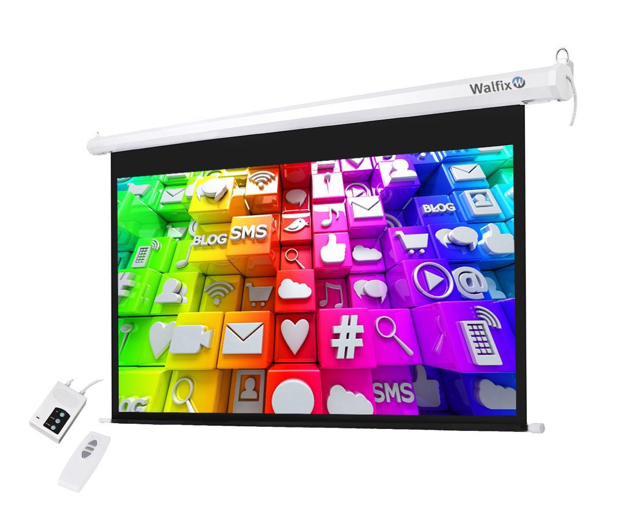 Экран для проектора Walfix TLS-11 295x165 см 133" 16:9 Motorized White (24998651)