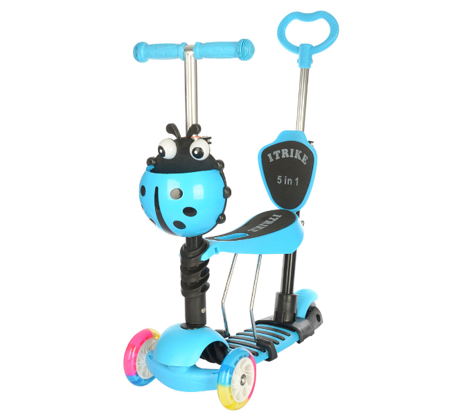 Самокат JR 3-026-C голубой (AN003282)