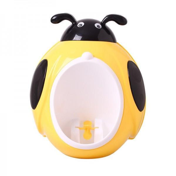 Детский настенный писсуар Little bean BK738YE Божья Коровка Желтый