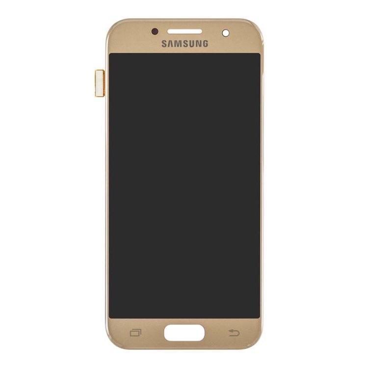 Дисплейный модуль/сенсор для Samsung A320F Galaxy A3 2017/A320Y Galaxy A3 2017 Amoled Золотой (000016905)