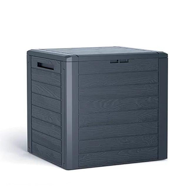 Садовый сундук Flora Woodebox 140 л Антрацитовый (92938)