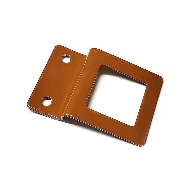 Ручка для москитной сетки металлическая 8 шт. Светло-коричневый RAL 8003 (154487)