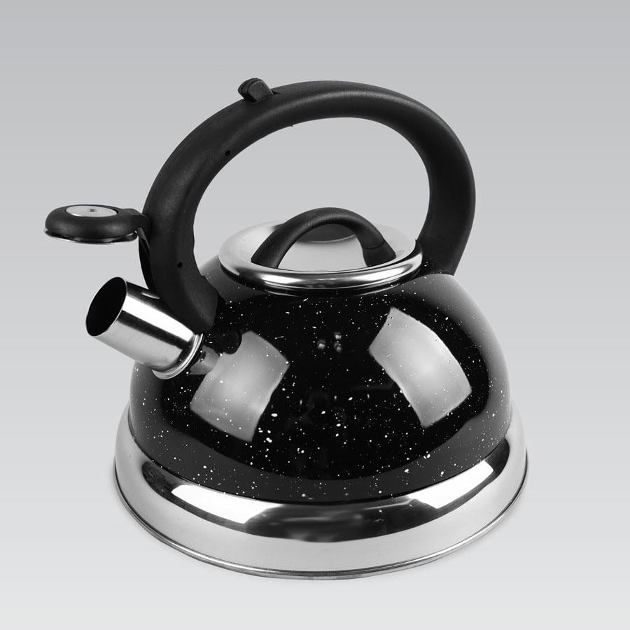Чайник со свистком Maestro MR-1313-BLACK 3,0 л Черный (0453)