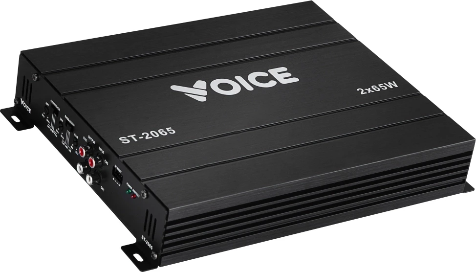 Усилитель звука автомобильный двухканальный Voice ST-2065 100 Вт (12108)