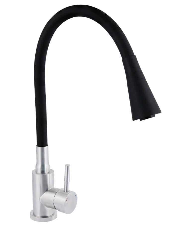 Смеситель для кухни с гибким изливом Lidz Aria 015F31 LDARI015F31BNK31872 (56076)