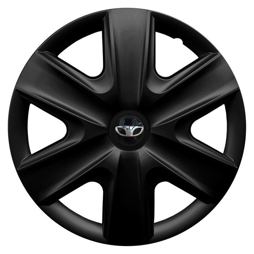 Комплект колпаков JAWOPLAST Hexan R14 для Daewoo 4 шт. Black (28434890)