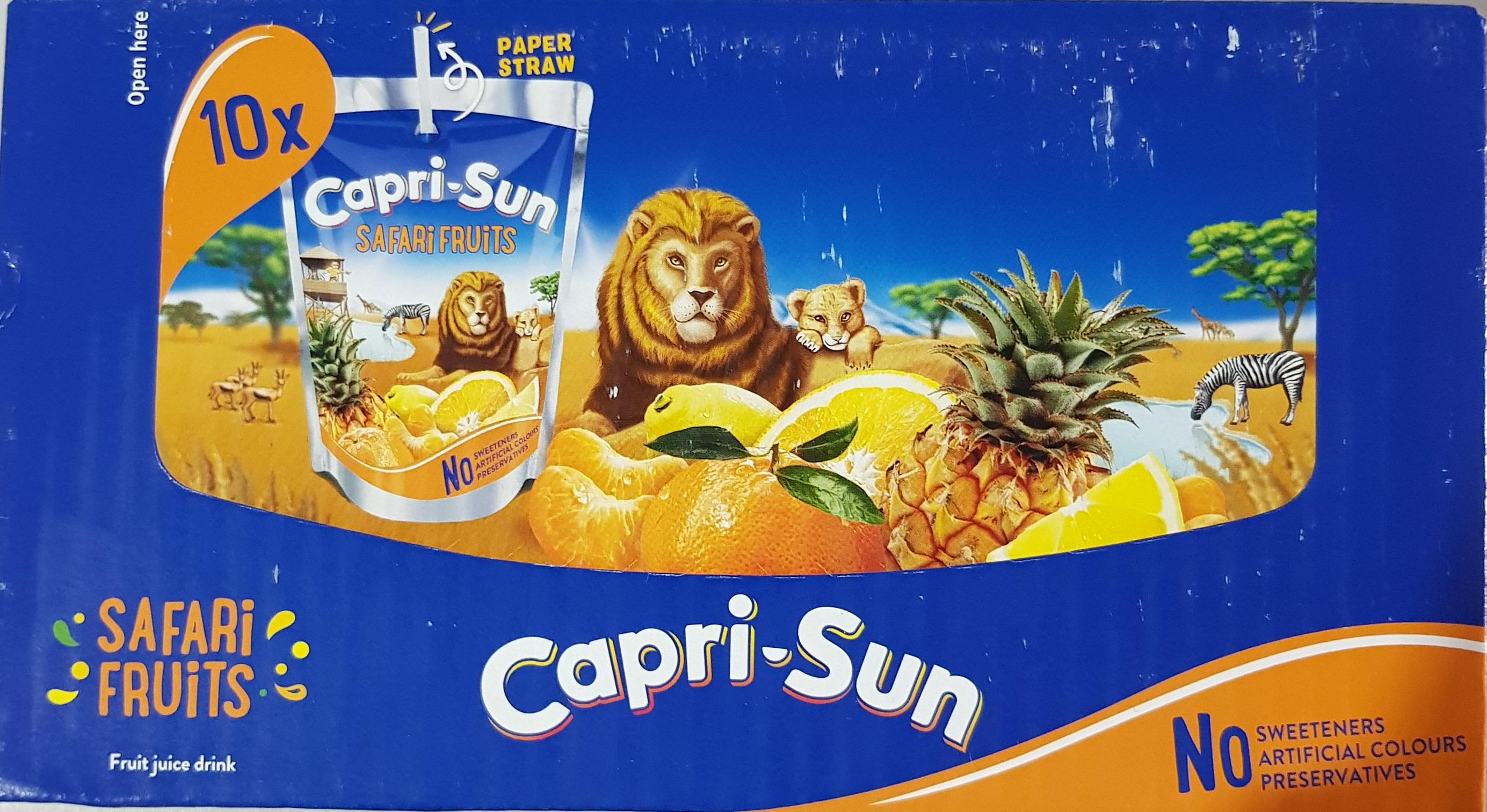 Сік дитячий Capri-Sun Сафарі 10х200 мл (13038772)