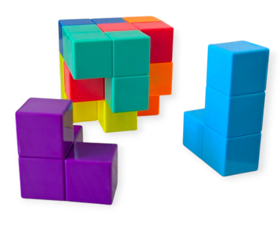 Головоломка магнітна Кубики Сома Magnetic Blocks YJ (YJ8392M)