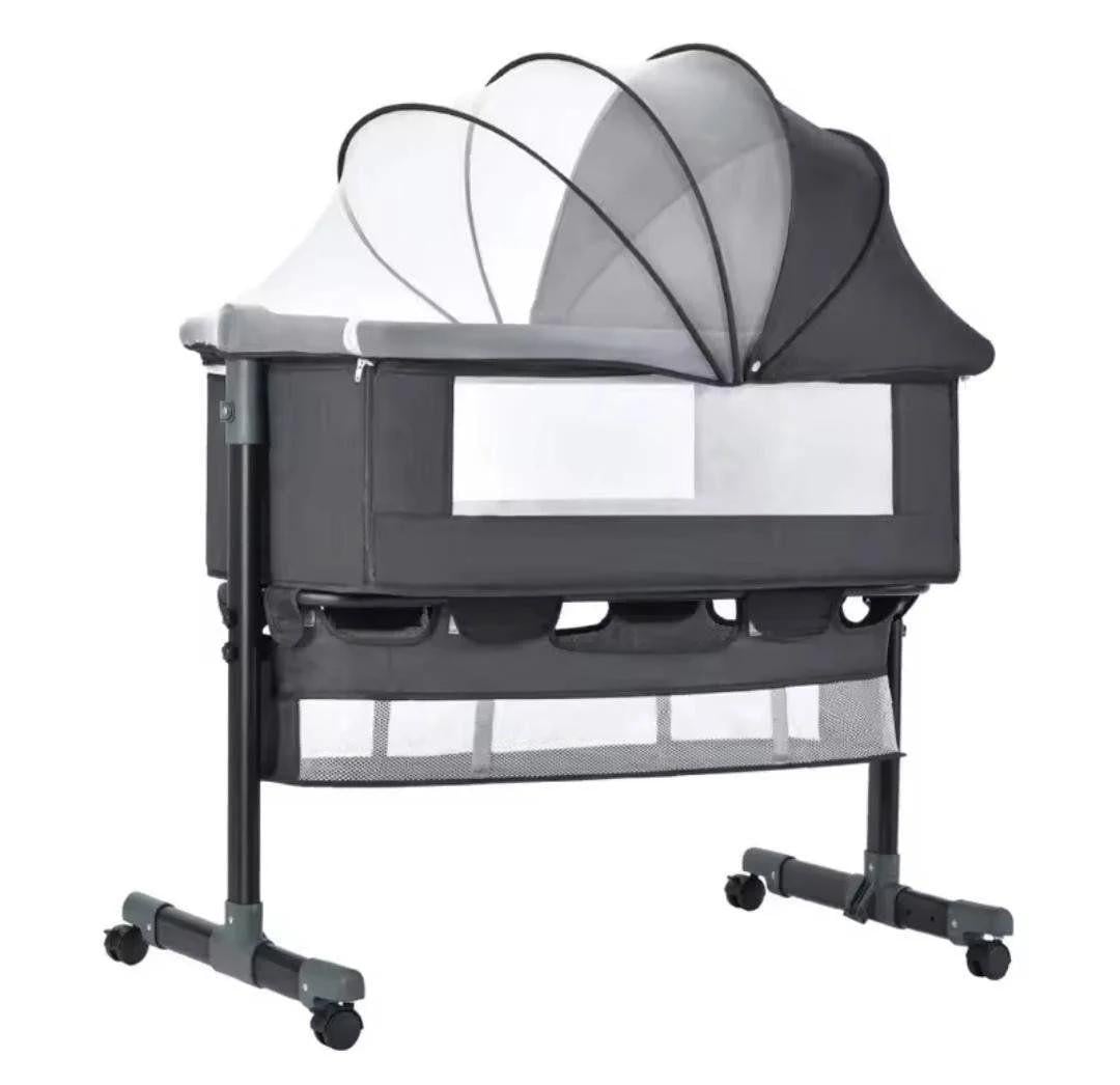 Кроватка детская D508 100х60х80 см Серый (2928799003)