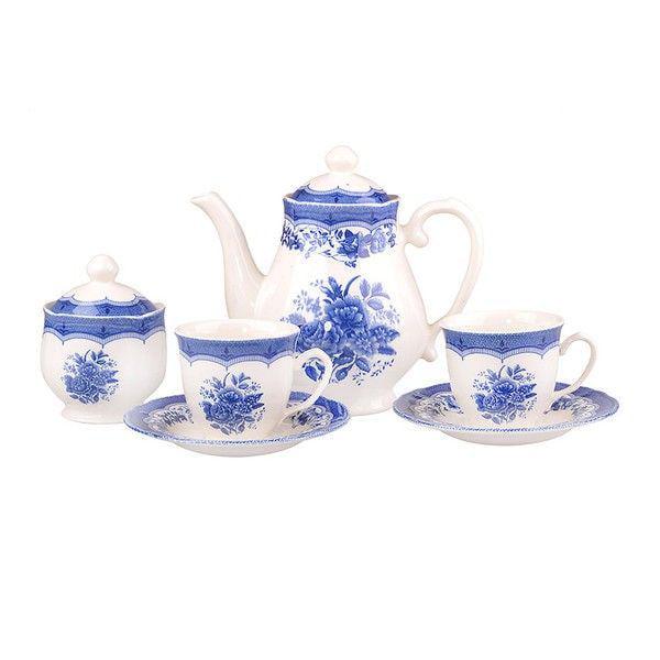 Сервиз чайный Claytan Ceramics Виктория Блю на 6 персон (910-076) Сервиз чайный Claytan Ceramics Виктория Блю на 6 персон (910-076)