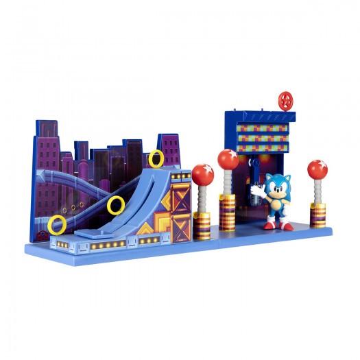 Набор детских игровых фигурок Sonic the Hedgehog Соник в Студиополисе (406924-RF1) - фото 1