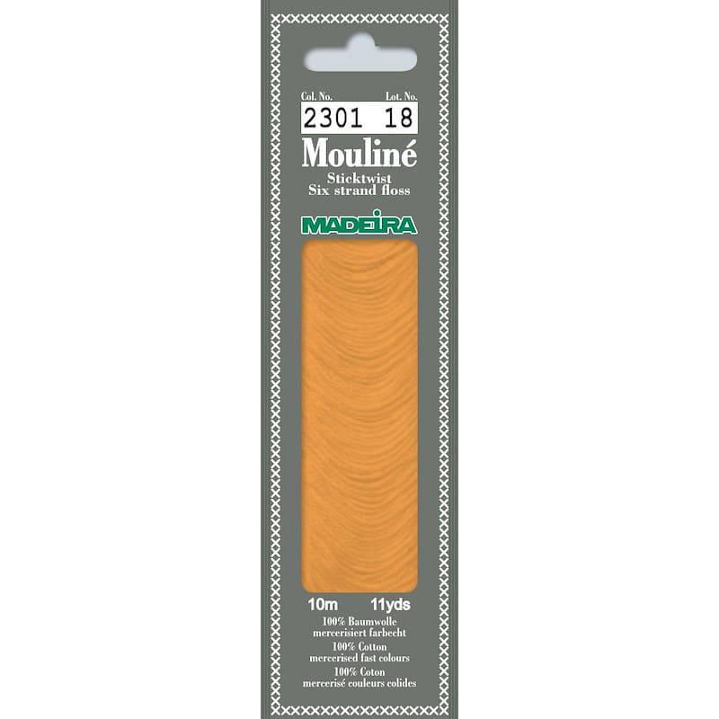 Нити 2301 Mouline Золотисто-коричневый