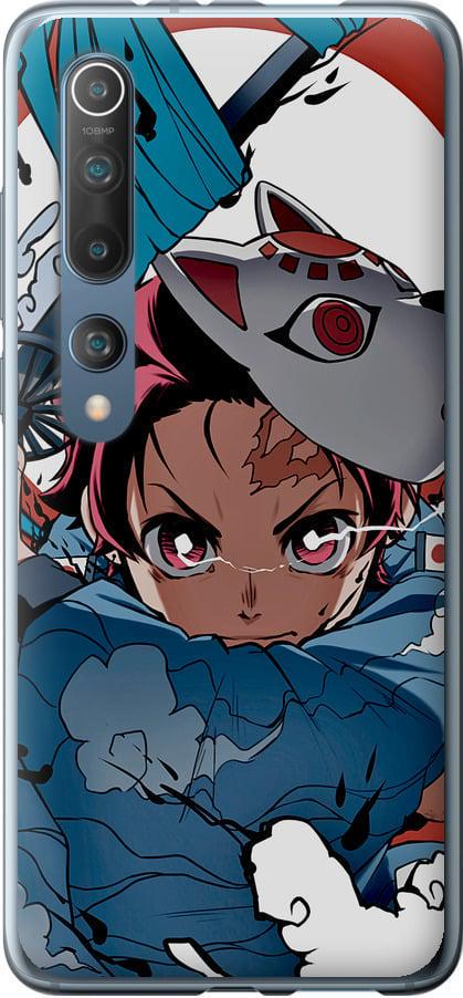 Чехол на Xiaomi Mi 10 Танджиро Камадо (5574u-1860-42517)