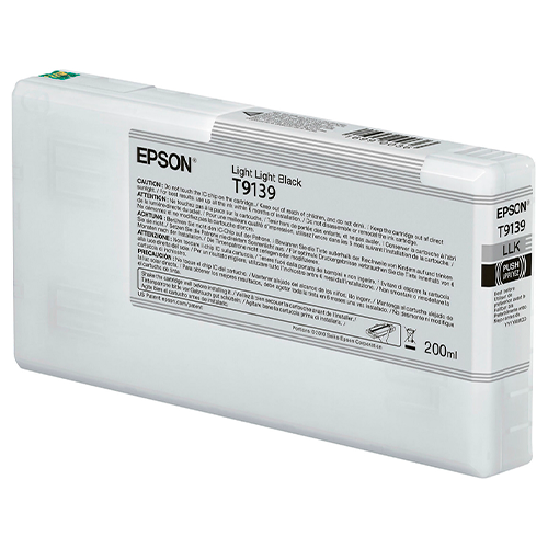Картридж струйный Epson T9139 для SureColor SC-P5000 200 мл Light Light Black (C13T913900)