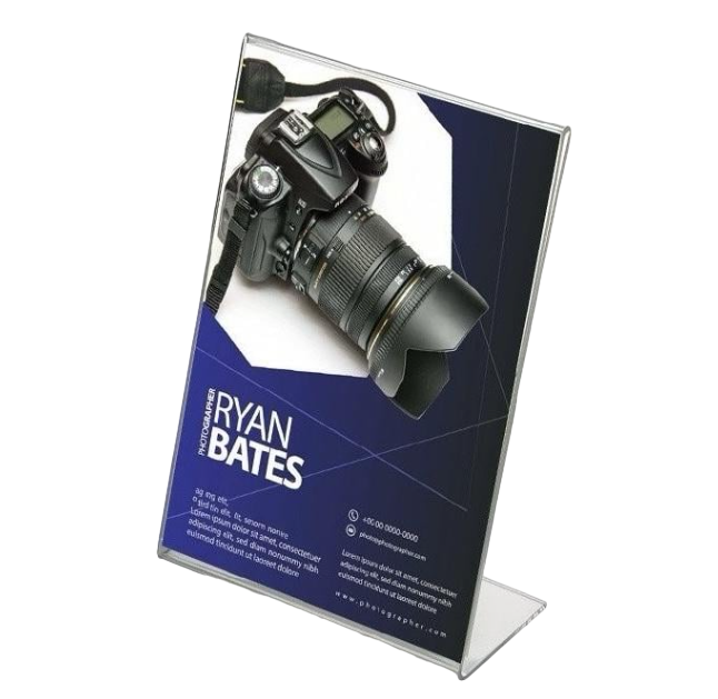 Підставка тримач L для реклами настільний А4 (1372982197)