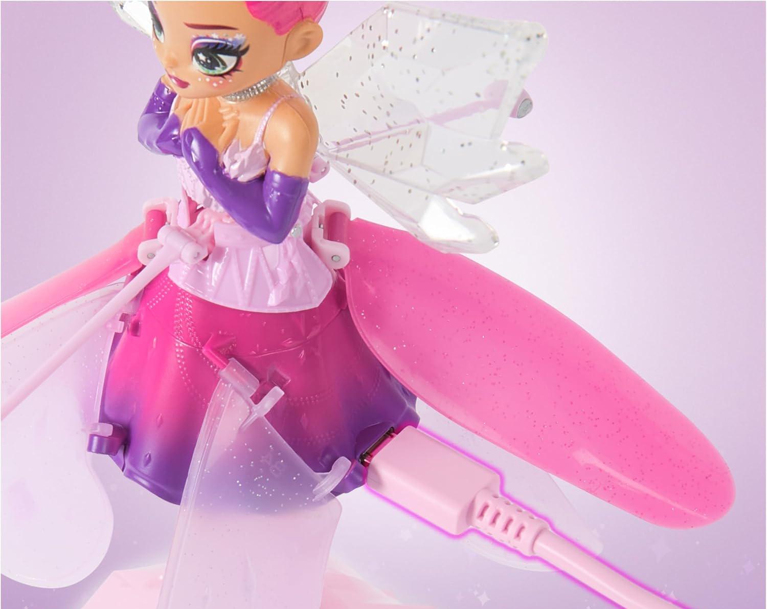 Лялька інтерактивна Hatchimals Pixies Crystal Flyers Pink (659235) - фото 4 Лялька інтерактивна Hatchimals Pixies Crystal Flyers Pink (659235) - фото 4