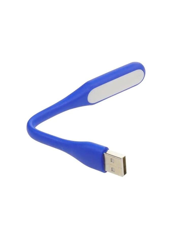 Ліхтарик USB гнучкий 1 W Синій (9152294)