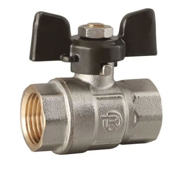 Кран шаровой REIGER+ 3/4 ВВ прямой латунь (6554249)