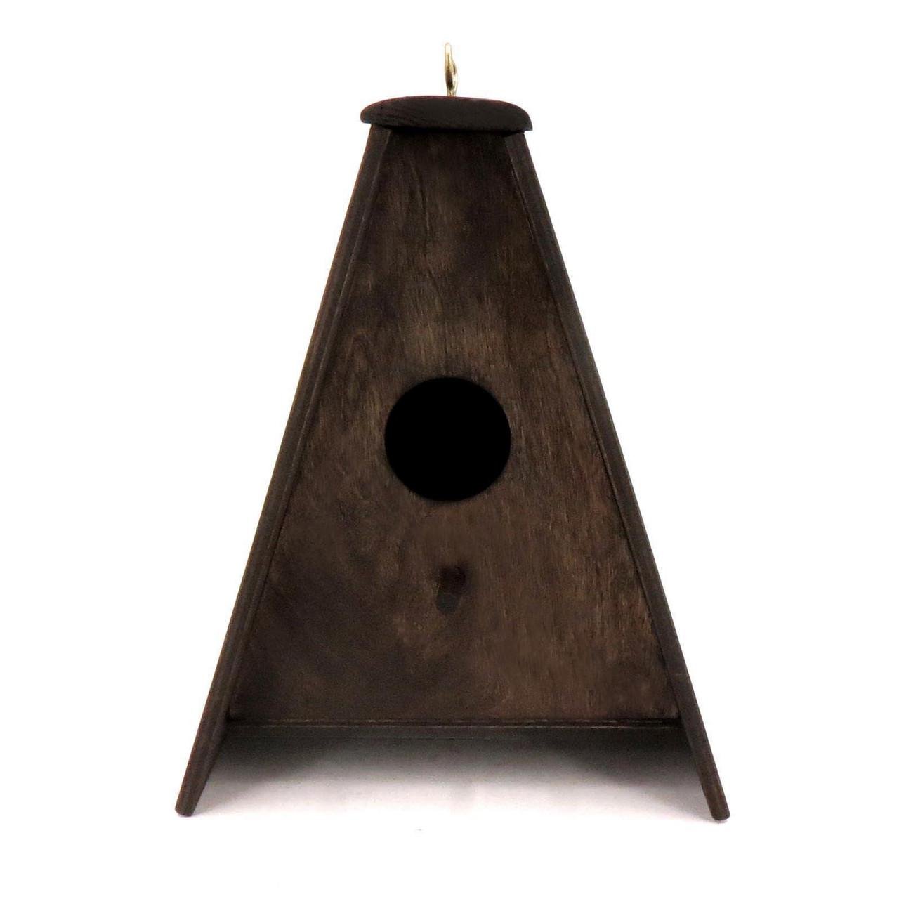 Шпаківня садова з дерева Стриж Мокко (СКВ-000710) Шпаківня садова з дерева Стриж Мокко (СКВ-000710)