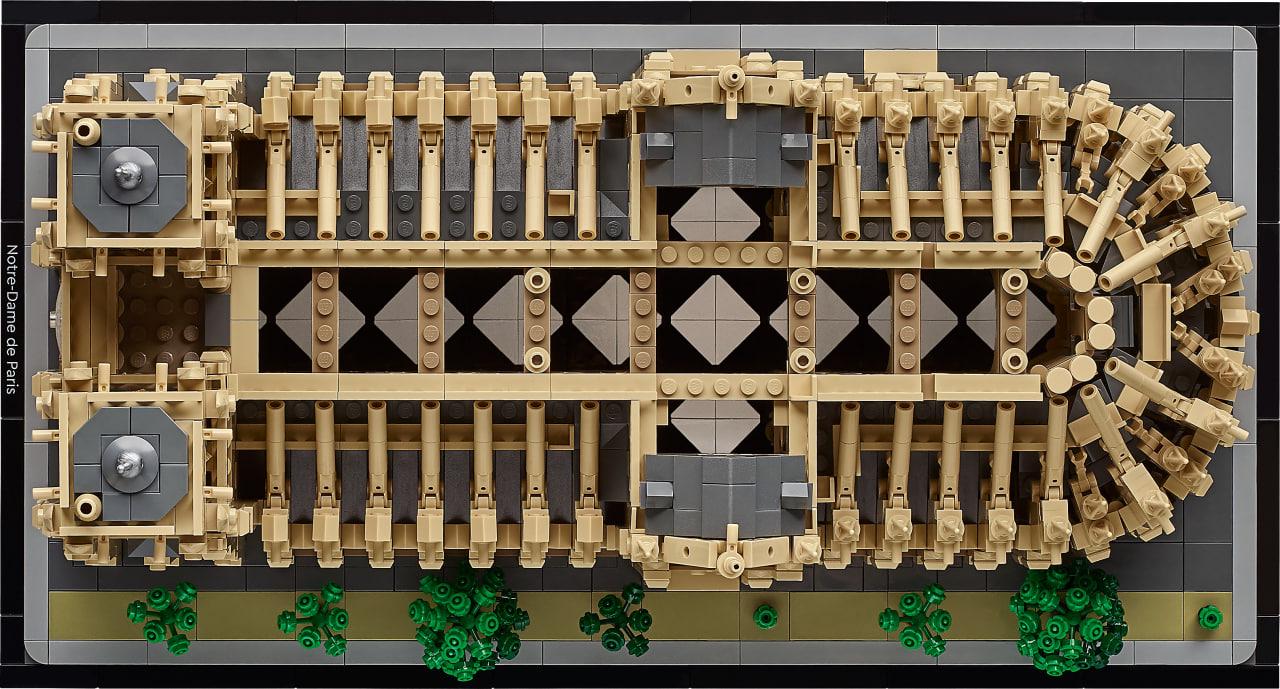 Конструктор Нотр-Дам-де-Парі 4383 деталі (8733) - фото 7 Конструктор Нотр-Дам-де-Парі 4383 деталі (8733) - фото 7