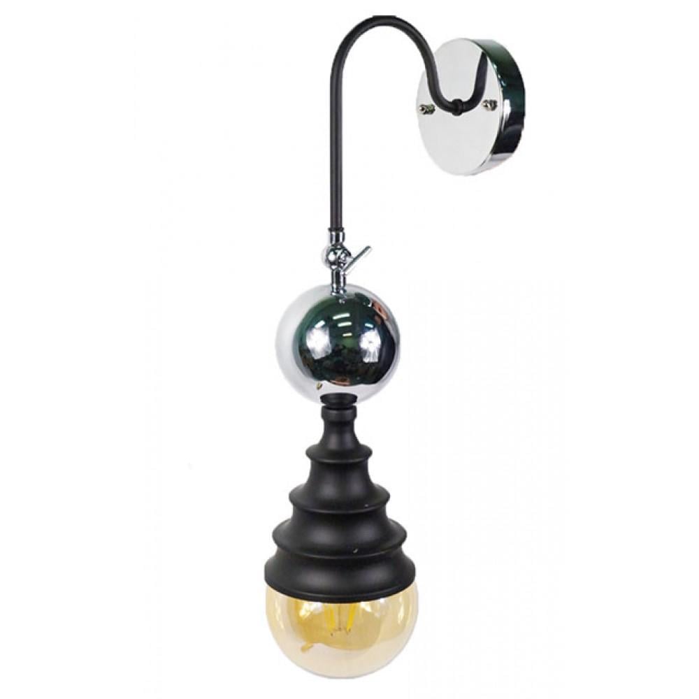 Бра ARTLOFT BY F-ED с цепочкой Chrome (WL-00032 CHR/BLACK в/ц)