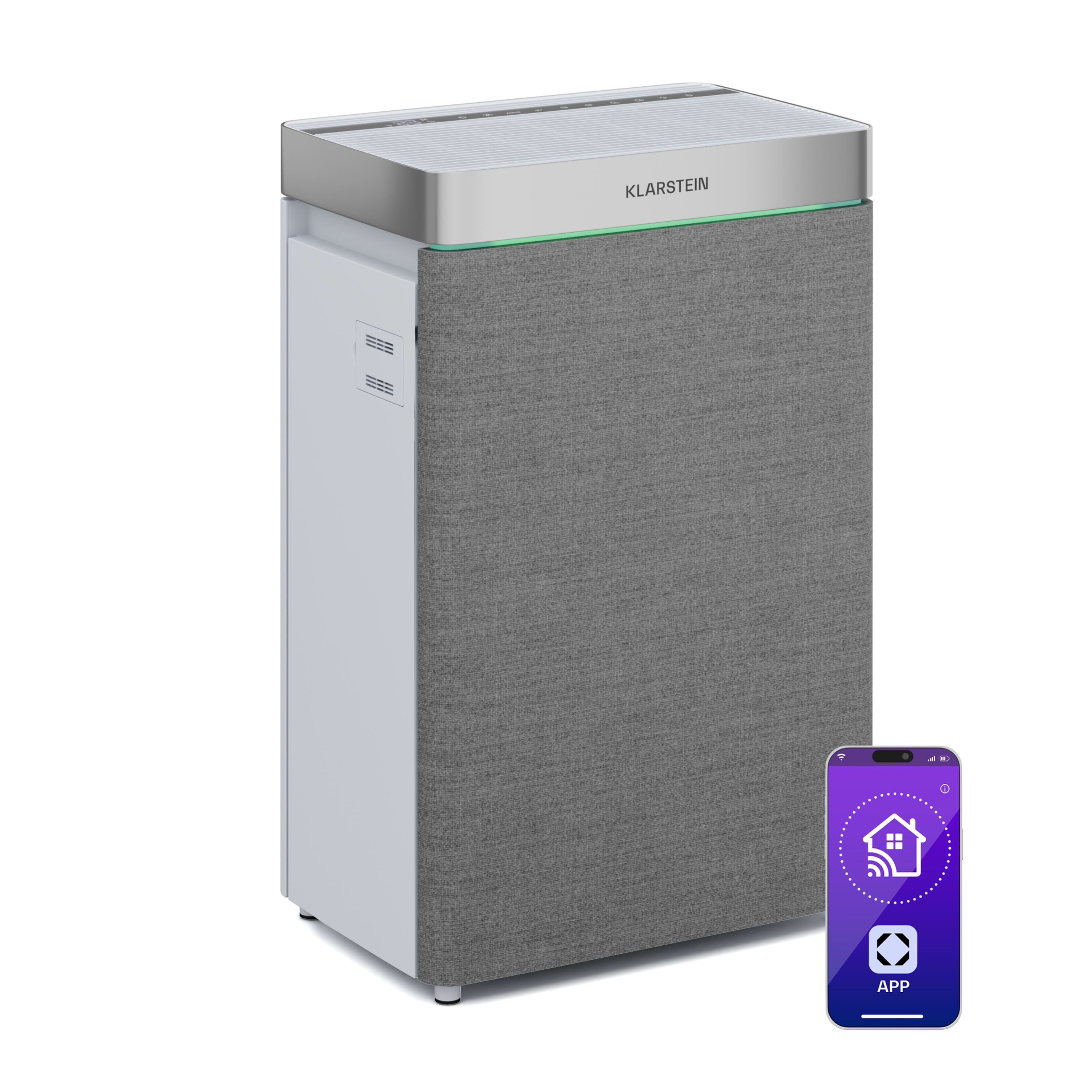Зволожувач повітря KLARSTEIN AireLux Smart 400 куб. м/год 1000 мл/год (10047047) - фото 2