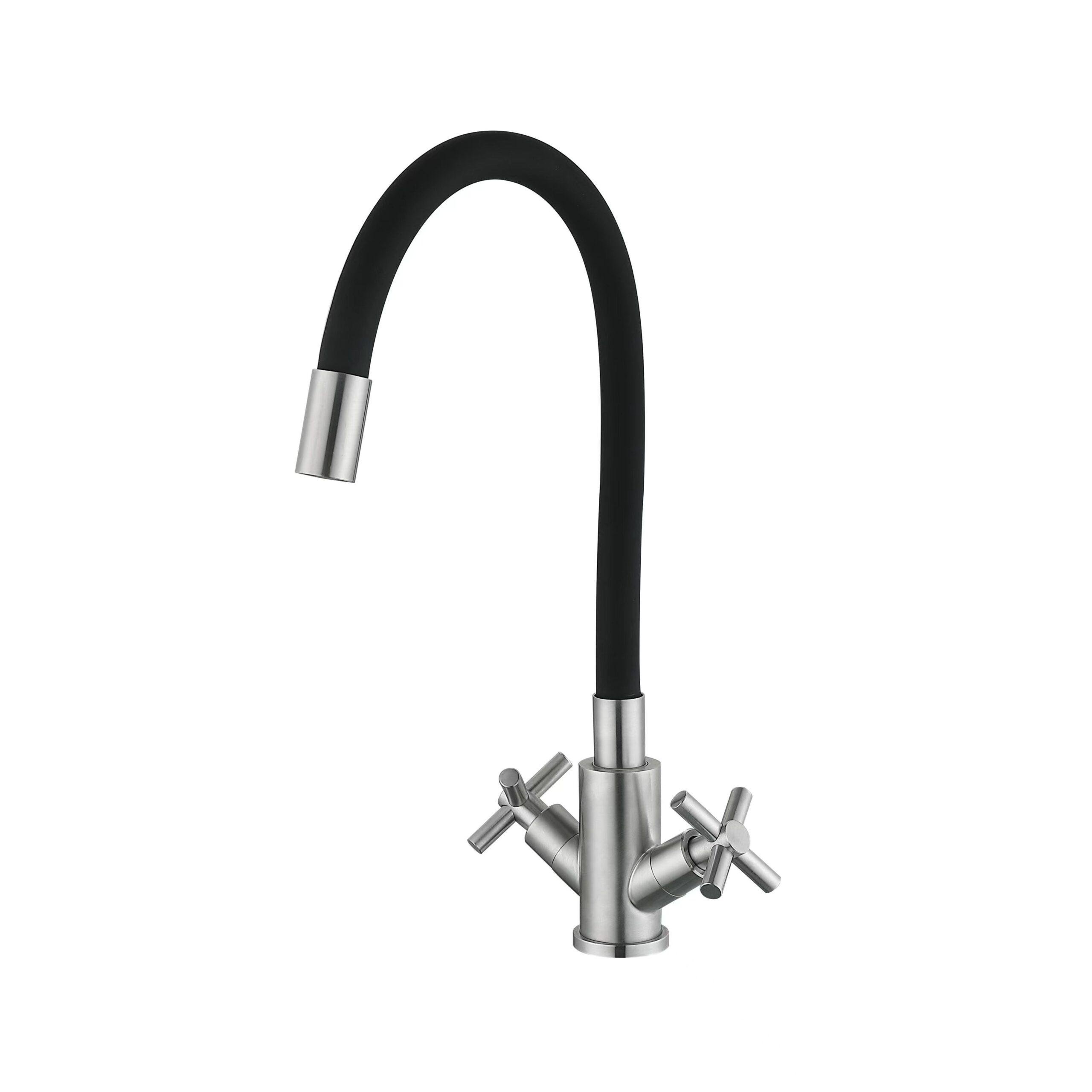 Смеситель для кухни рефлекторный Lidz Wind U 13R-BFS Black