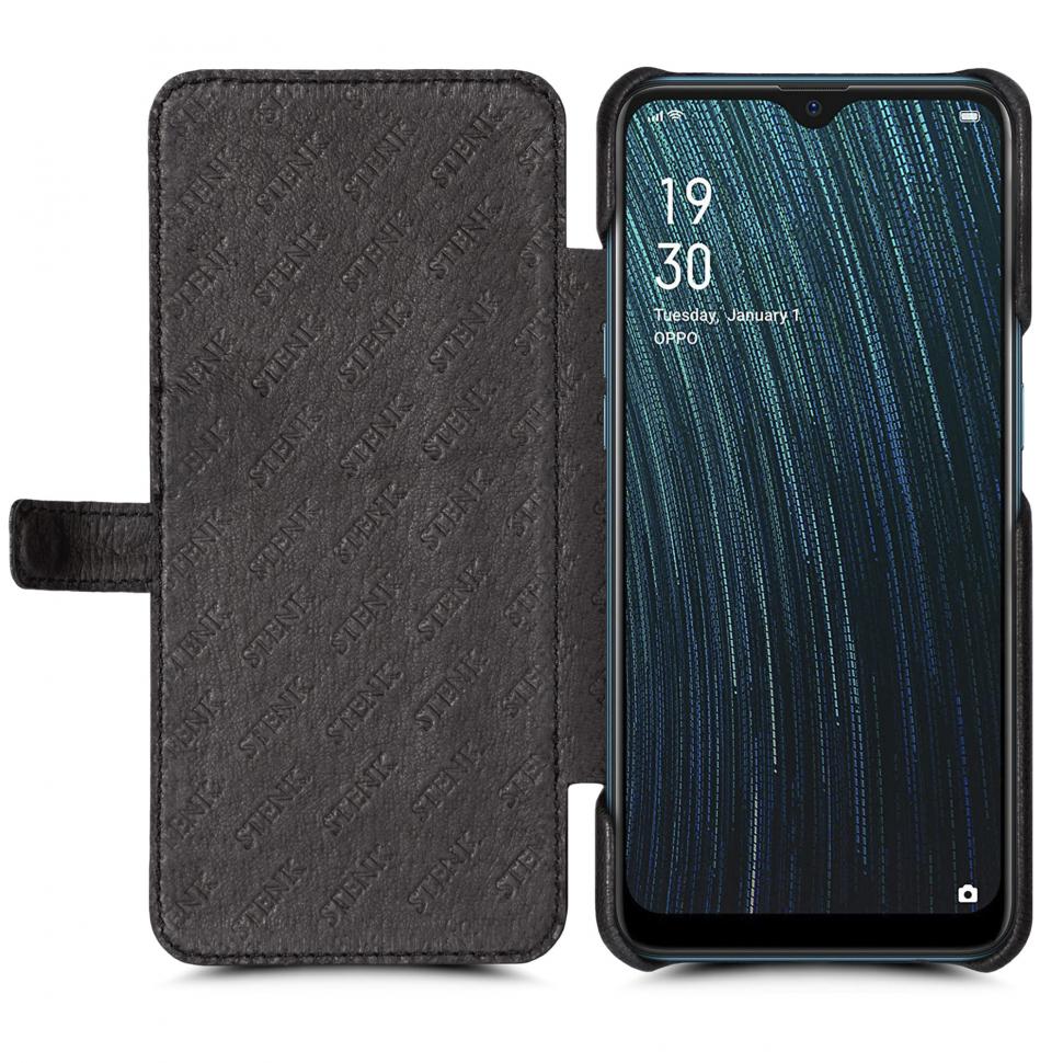 Чехол книжка Stenk Premium для OPPO A5s Черный (65830)