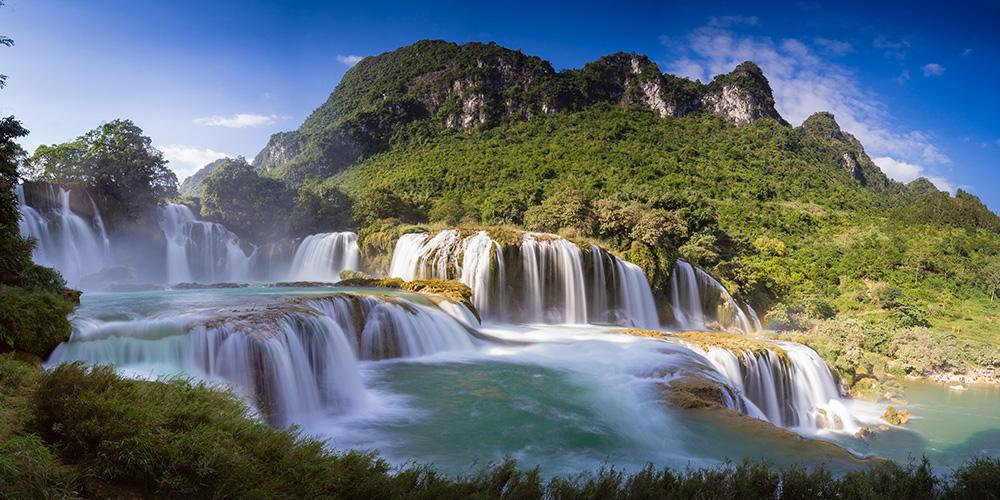 Фотосетка Красивый водопад 800841 2х1,5 м