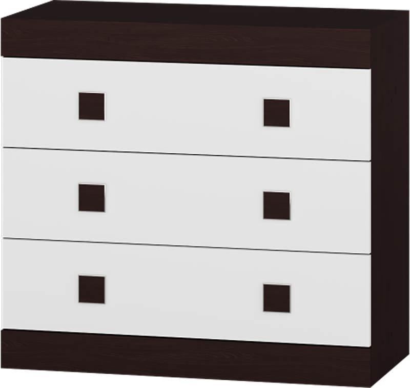 Комод Еверест Соната 1 Венге темний/Білий (26755676) - фото 3 Комод Еверест Соната 1 Венге темний/Білий (26755676) - фото 3