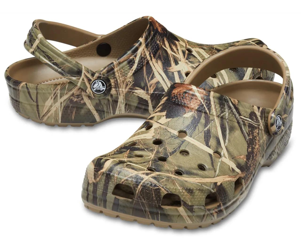 Сабо Crocs Classic Realtree Clog 12132 M12 р. 45/29,5 см Khaki (18966298) - фото 3