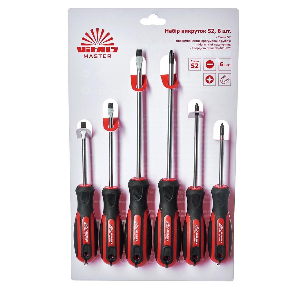 Набор отверток Vitals Master 6 шт. (179531) Набор отверток Vitals Master 6 шт. (179531)