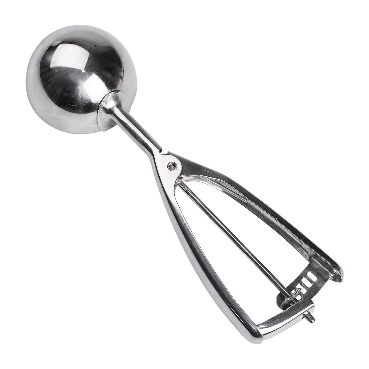 Ложка для морозива кругла з нержавіючої сталі 6,5х22,8 см (5836)