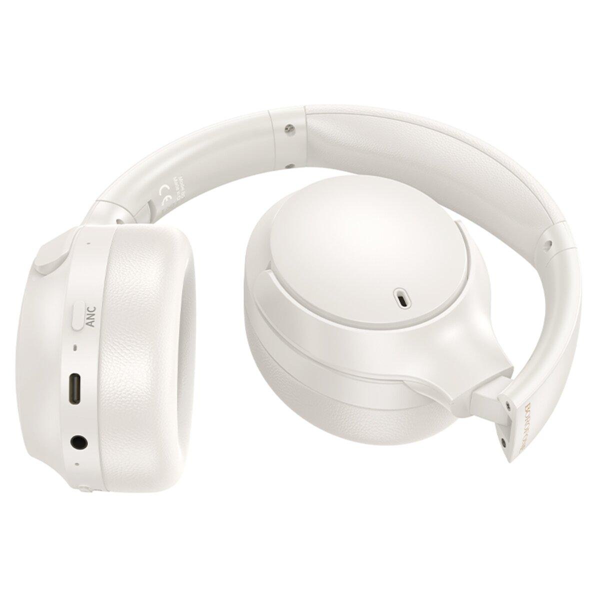 Навушники бездротові Borofone BO31 Prestige Active Noise Reduction BT5.4 Headphones 400 mAh Milky White (6941991113017) - фото 2 Навушники бездротові Borofone BO31 Prestige Active Noise Reduction BT5.4 Headphones 400 mAh Milky White (6941991113017) - фото 2