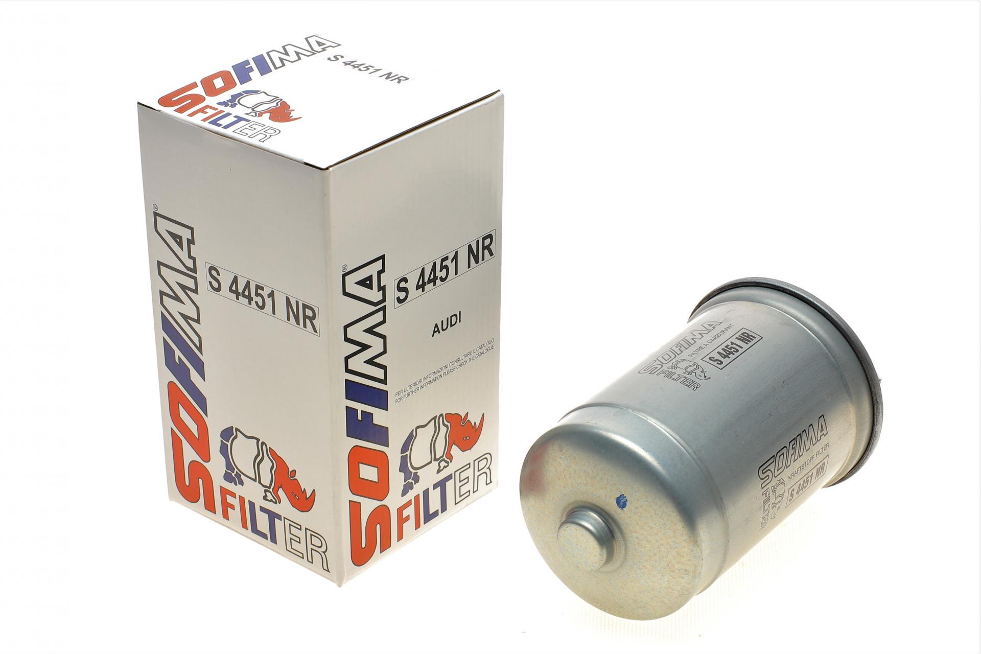 Фільтр паливний SOFIMA для Audi A4/A6 2,0TDI 04-08- (S 4451 NR)