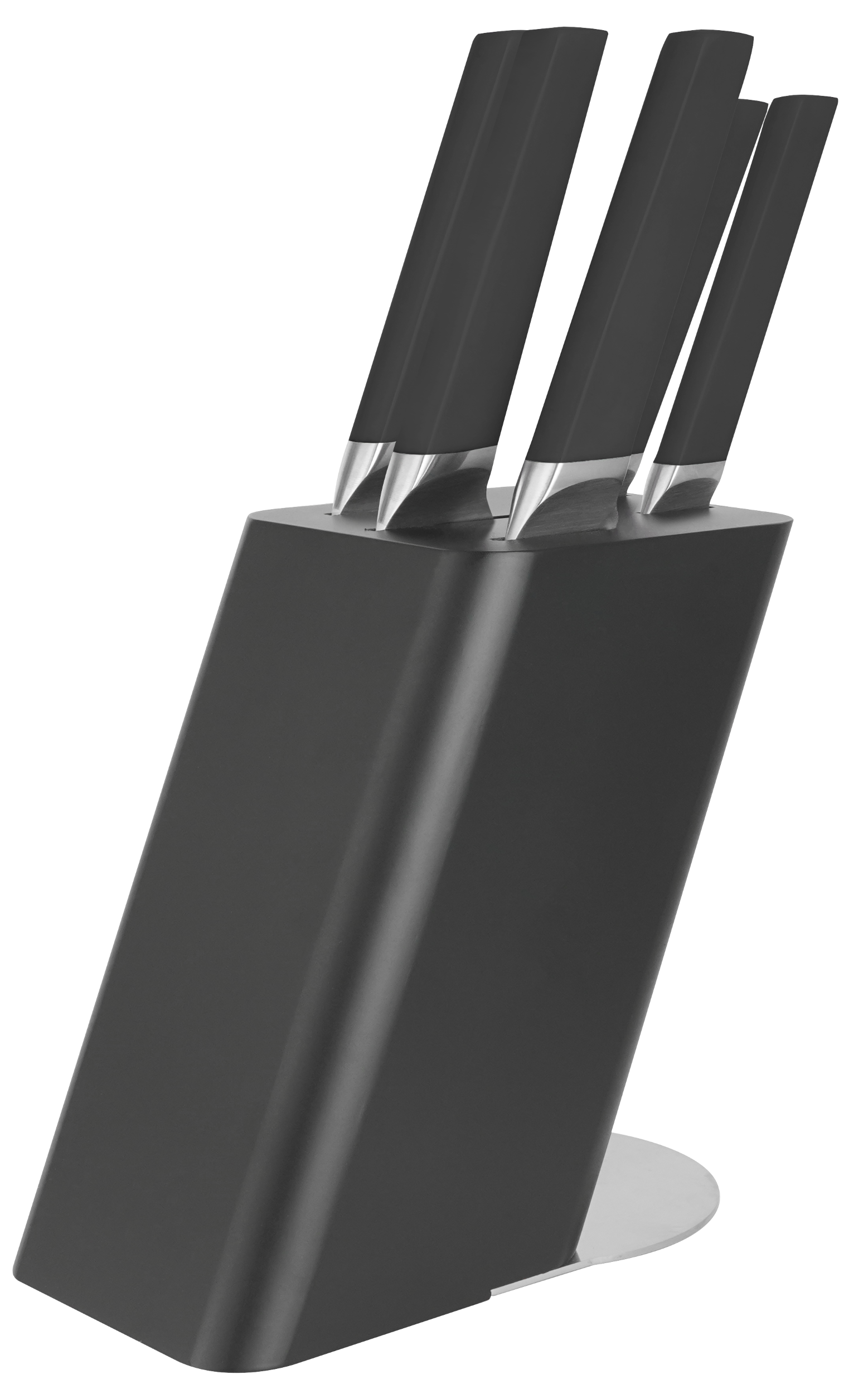 Набір ножів IQ Be Traditional 5 ножів в колоді Black (UG-IQ-11002)