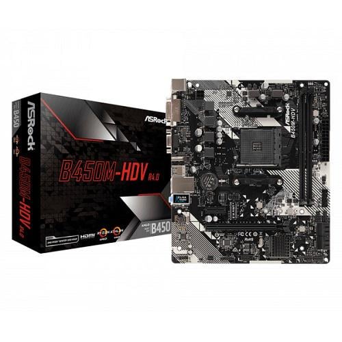 Материнська плата ASRock B450M-HDV R4.0 (10779214) - фото 4