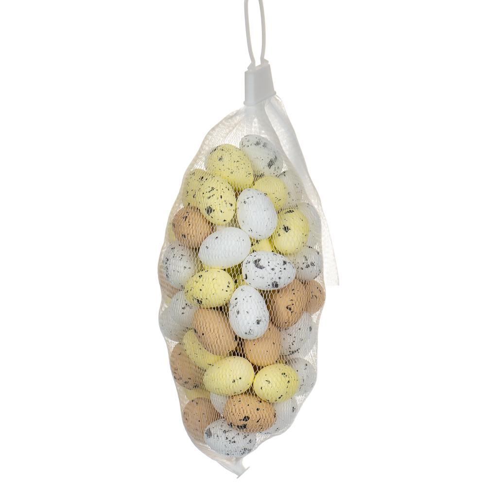 Яйцо декоративное Деко для пасхальных композиций 70 шт. (6404)