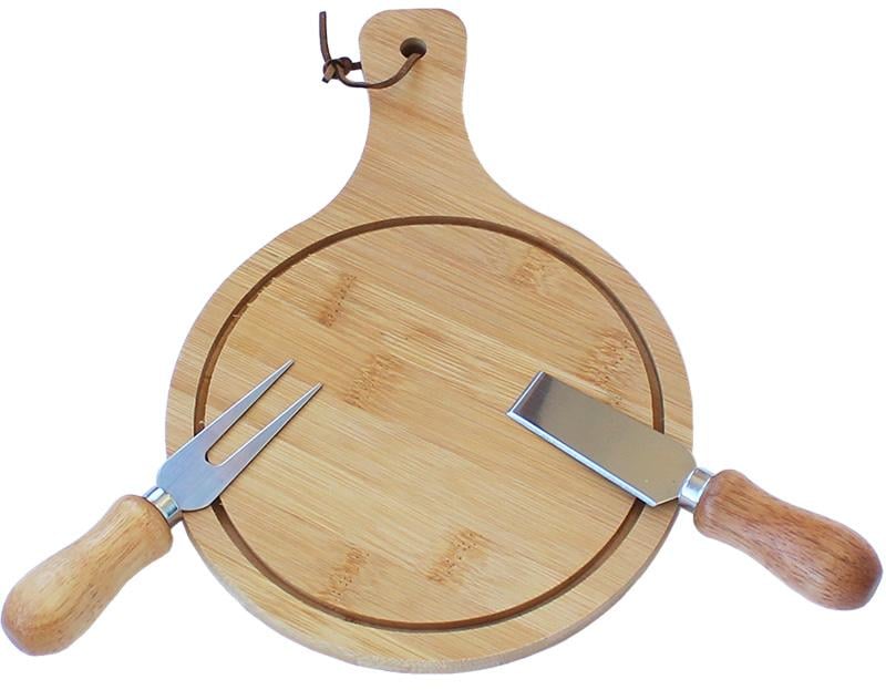 Сырная доска FunTree 26х18 см с сырными ножами (GA-11132) Сырная доска FunTree 26х18 см с сырными ножами (GA-11132)