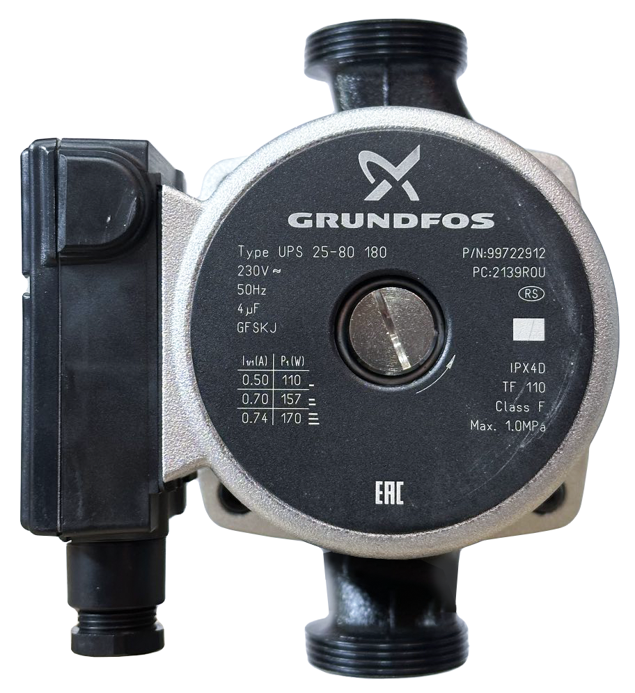 Циркуляционный насос Grundfos UPSO 25-80 180 мм (99722912)