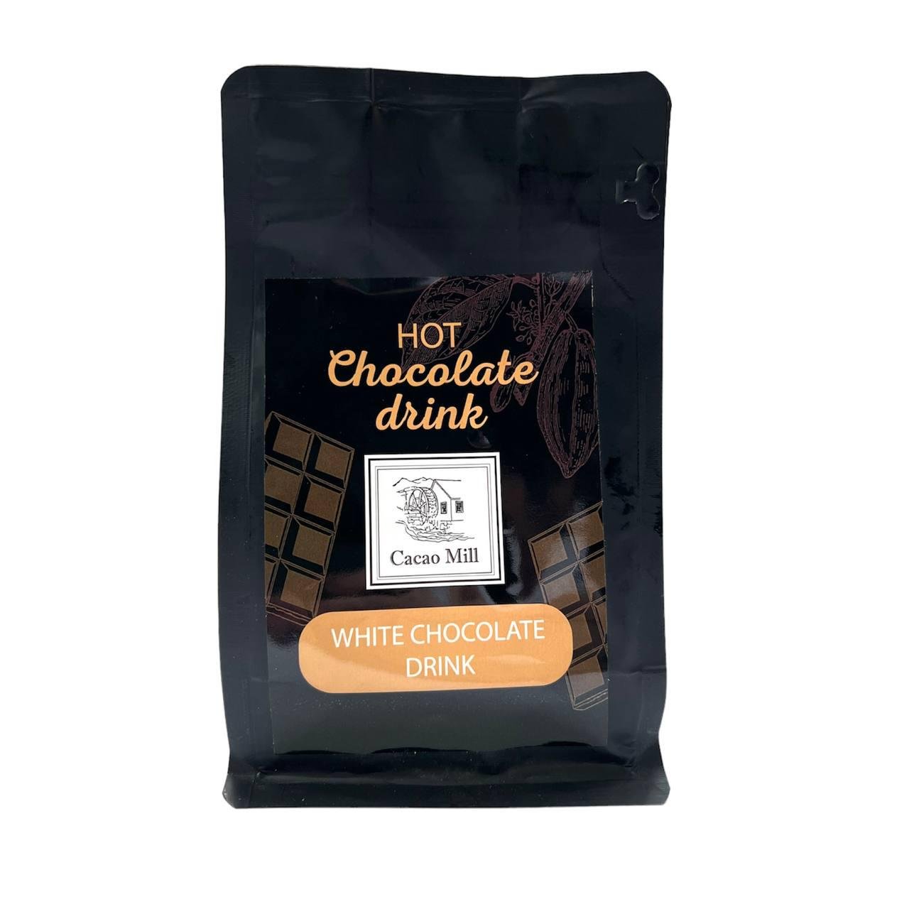 Гарячий шоколад Cacao Mill White chocolate 250 г