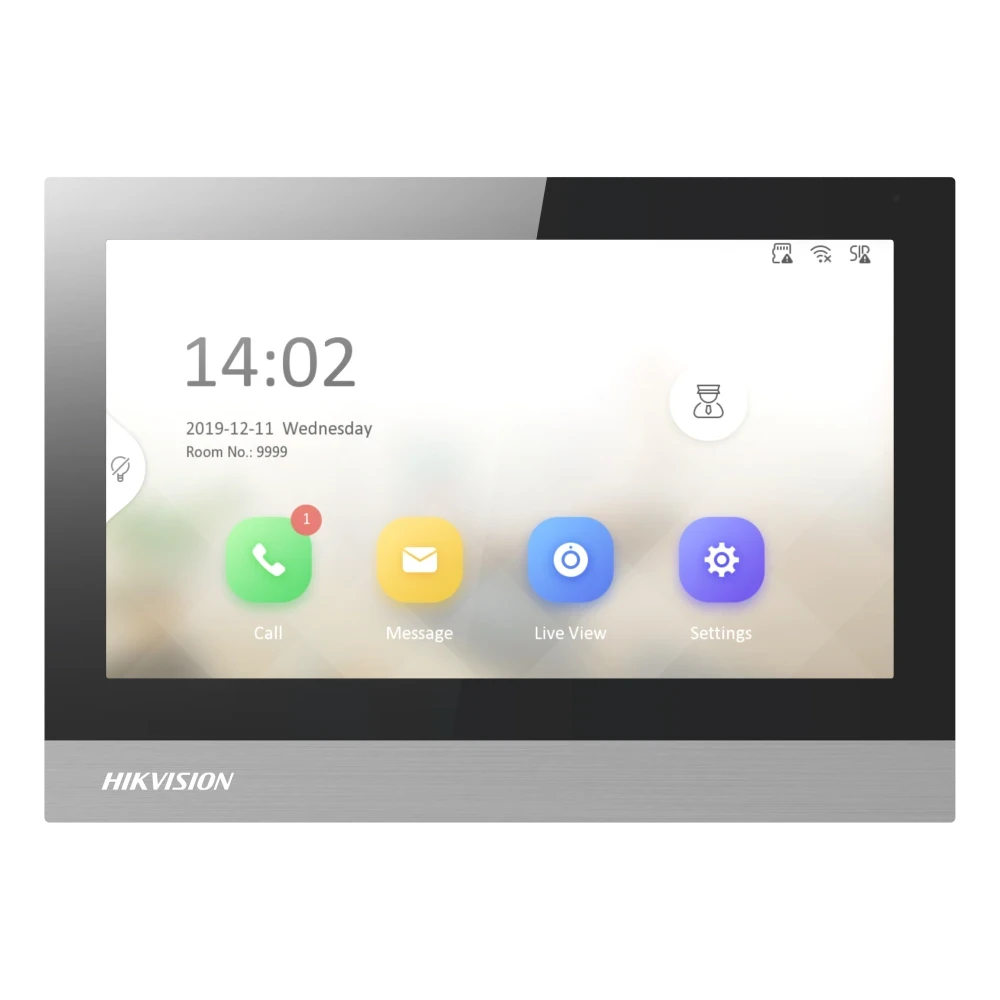 Відеодомофон Hikvision DS-KH8380-WTE1/Flush (2960060068)