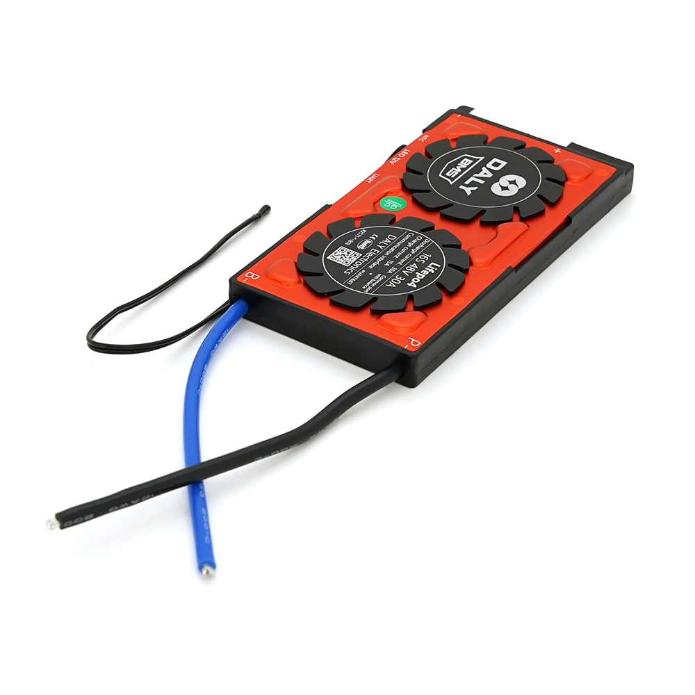 Плата BMS DaLy LiFePO4 48V 16S 15/30A с Bluetooth для аккумулятора (25287)