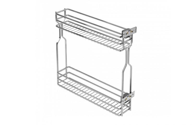 Карго GTV MOVIX 200 мм 2-рівневий овальний прут Хром з доводкою правий Карго GTV MOVIX 200 мм 2-рівневий овальний прут Хром з доводкою правий