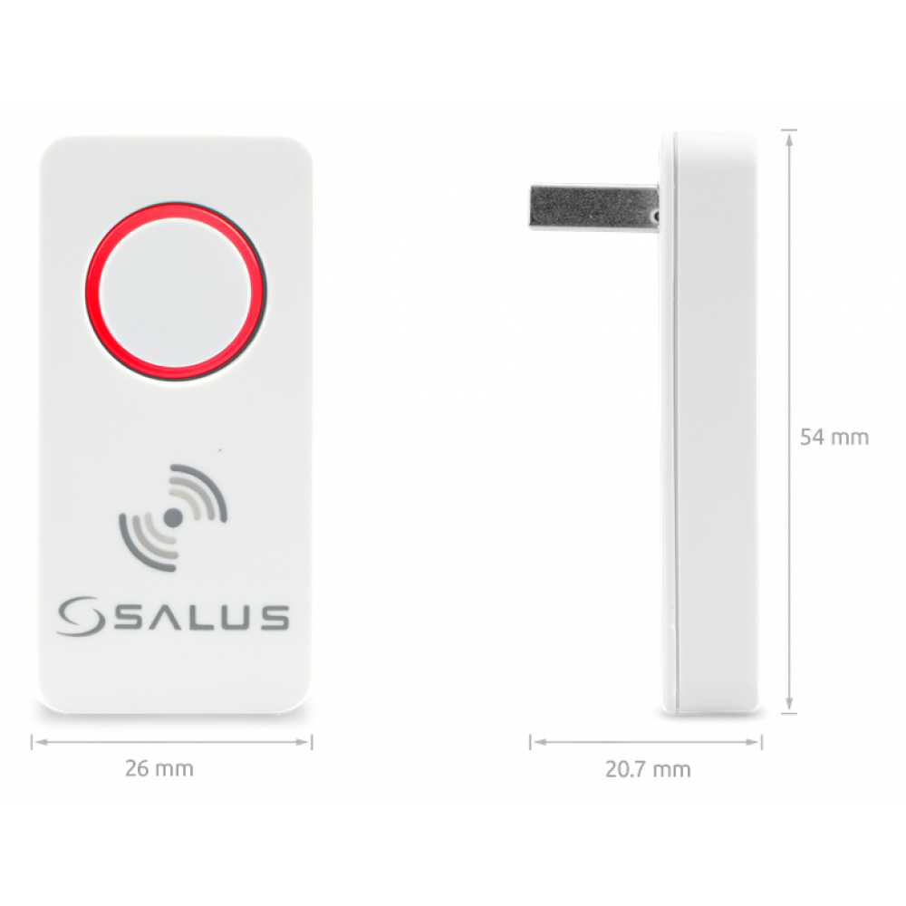 Репітер мережі Salus RE10RF ZigBee (23363008) - фото 3